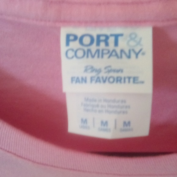 Port & Company Black History Month Graphic Tee Short Sleeve Pink Medium - Picture 2 of 4